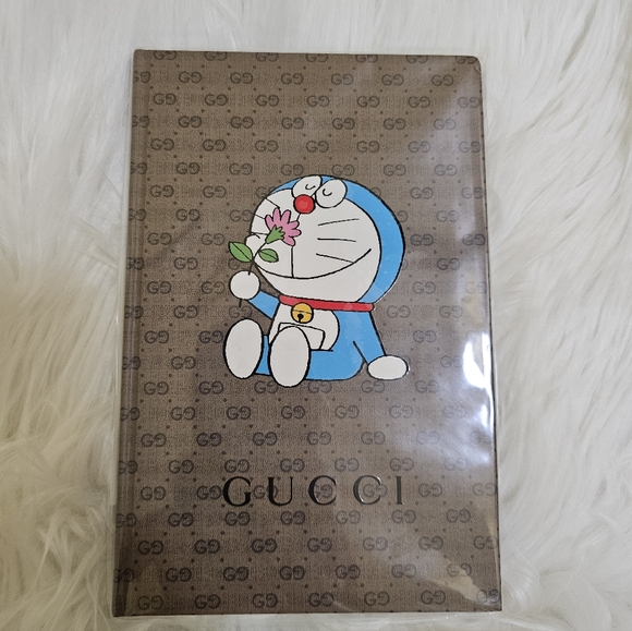 NEW Gucci x Doraemon Collab Japan Exclusive Hard Cover A5 Notebook and Notepad - Picture 3 of 14